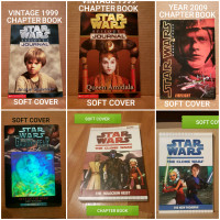 STAR WARS CHAPTER BOOKS. PRICES IN AD