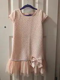Girl 6T pink dress for wedding/party 