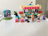 Lego Friends Amusement Park Hot Dog Van #41129