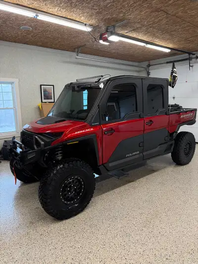 Like new 1500 HD Crew. Only 700 miles fully loaded with ride command and heated seats. Added tinted...