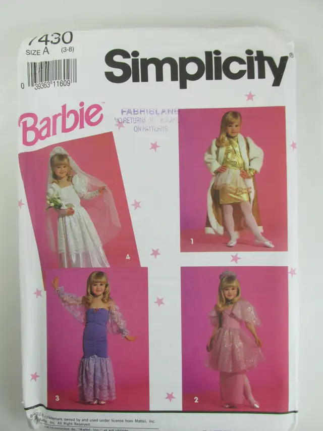 Costumes' Sewing Patterns Children's Halloween Uncut in Hobbies & Crafts in Saskatoon - Image 7