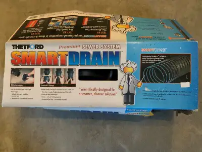 Smart Drain Sewer System New in box (retails for $119) Note : Only accepting etransfer & porch pick...