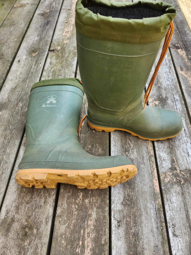 Insulated men's rubber boots | Fishing, Camping & Outdoors | Kitchener /  Waterloo | Kijiji