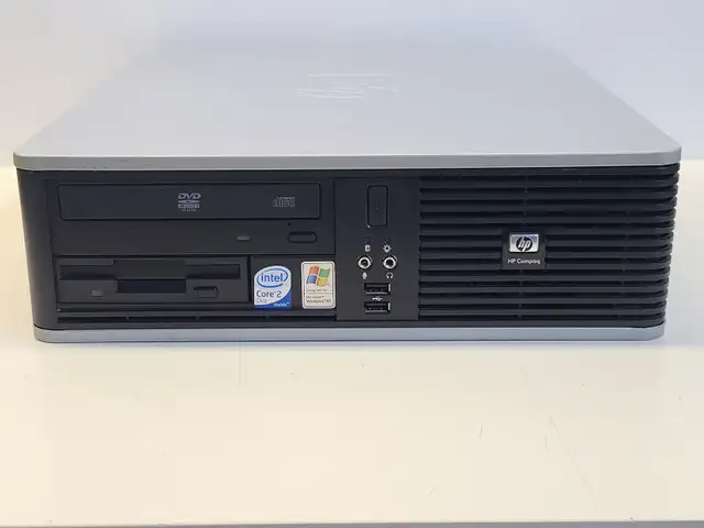 Vintage HP Computer Tower. CPU. PC. I deliver! in Desktop Computers in St. Albert - Image 2