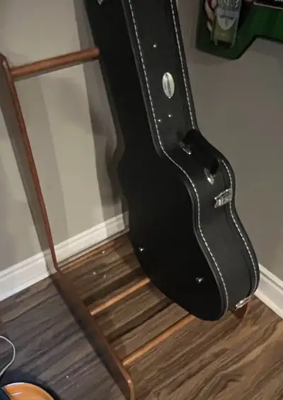 Hand made custom rosewood guitar stand. , View more
