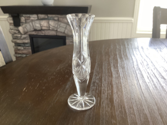 Crystal Bud Vase - Never Used in Home Décor & Accents in Moncton