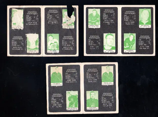 1969-70 O-Pee-Chee Team Booklets FOR-IN-ONE A L'UNITÉS in TV Tables & Entertainment Units in Thetford Mines - Image 4