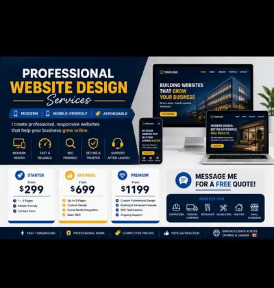 Professional Website Design Services, View more