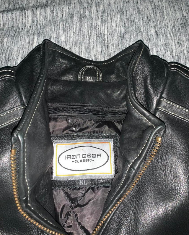 Men’s Genuine Leather Jacket in Men's in Strathcona County - Image 2