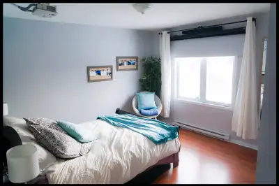 Grand 3 chambres sur Pointe Gatineau à partir du 1er Juillet