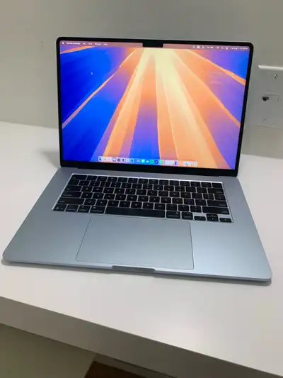 Mint condition 15-inch M4 MacBook Air- in new Sky Blue colour (16gb RAM/256gb Storage). Cycle count-...