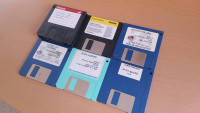 3.5" floppy discs