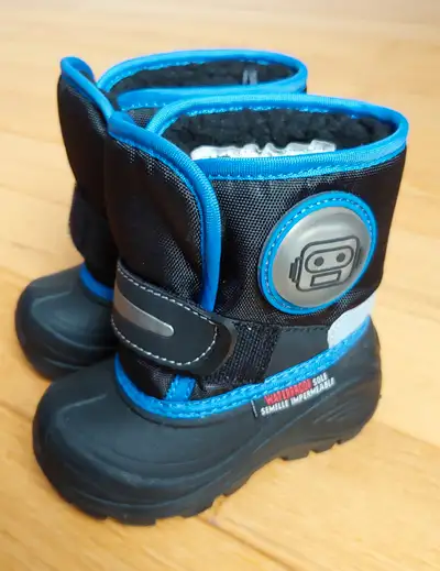 Children's Winter Snow Boots Size 5 Toddler Boy's Waterproof, View more