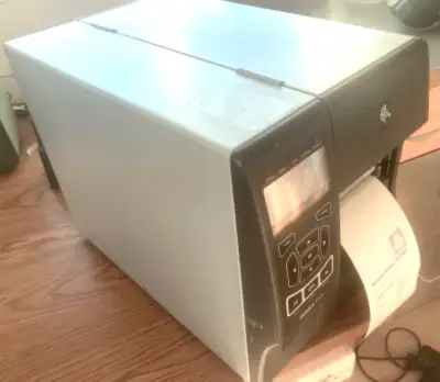 Zebra ZT410 Thermal label printer, shipping label, barcode print, View more