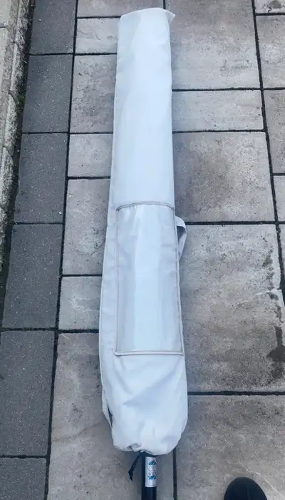 Cream Umbrella Cover with Clear Window, View more