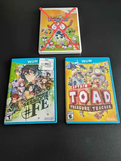 Wii U Games For Sale (read bio for prices), View more