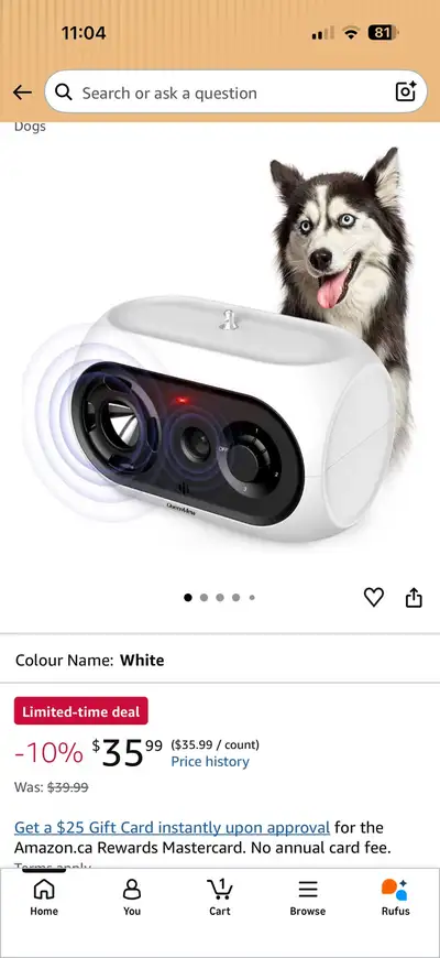 QueenMew K2 Bark Control Device, View more