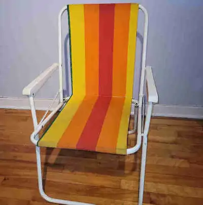 Chaise pliante de camping vintage, View more