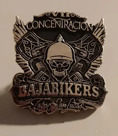 Lapel Pin V11 Concentracion  BAJABIKERS Cabo San Lucas", View more