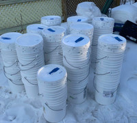5 gallon food grade pails with lids