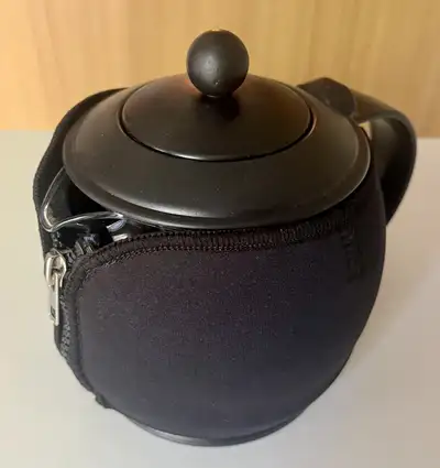 *Any 5 of my listings for $20 Cute Pyrex teapot with black zippered cozy. Perfect for apartment kitc...
