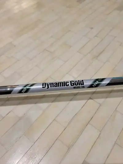Dynamic Gold Wedge Flex115  Iron shaft, View more