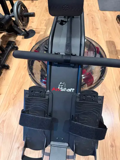 AmStaff Water Rowing Machine New Condition Used Twice.  $555, View more