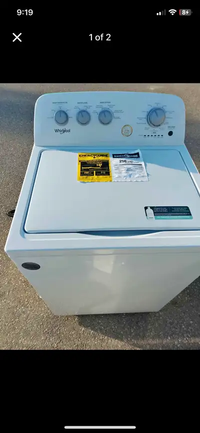 whirlpool top load washer 100% working with 30 days warranty , View more