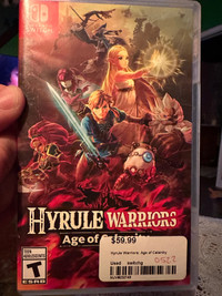 Zelda hyrule warriors switch game 