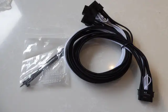 GPU power cable, Fasgear. RTX 3090 Ti, 4080 and 4090 4+4 Male in System Components in Oakville / Halton Region - Image 7