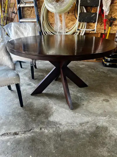 Round Wooden Dining Table, View more