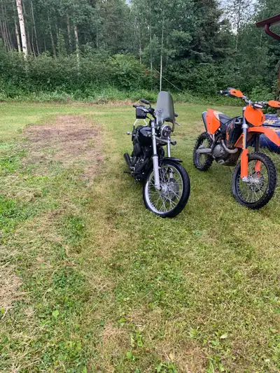 2005 night train Bought the bike last year but don't have much time to ride. 73xxx km 88 motor the s...