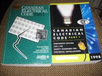 CANADIAN ELECTRICAL CODE PART 1 1990 -1998 - 16e et 18e ÉDITION