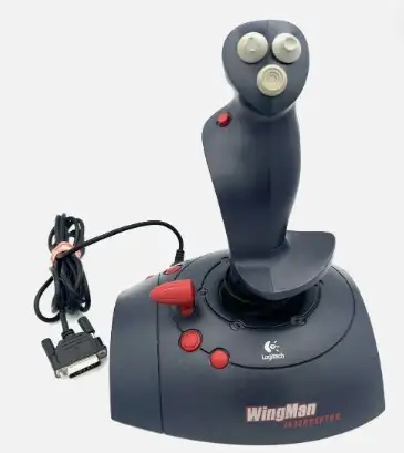 Logitech Wingman Interceptor J-YG8 Vintage Gaming Joystick, View more