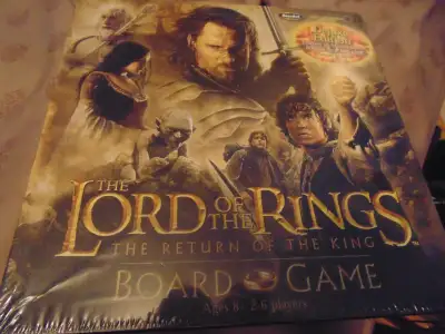 The Lord of The Rings (The Return of The King). Deluxe Edition. Sealed, Wrap is starting to rip.