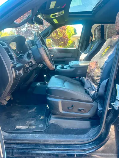 Seats and Steering wheel covered since day 1 Winch has never been used 6.4L Hemi V8 with fuel saver...