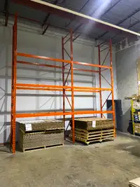 Used pallet rack available