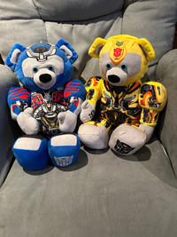 Build A Bear Transformers  17" Changes to Autobot