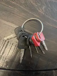 Found set of keys 