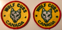 WOLF CUBS CANADA BADGES c1975
