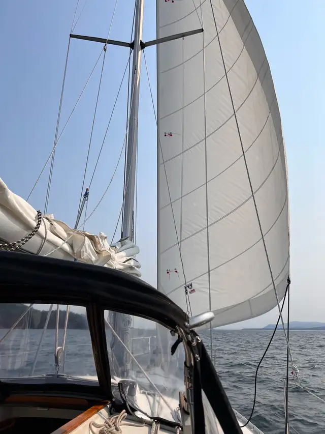 used genoa sail for 35’  sailboat in Sailboats in Victoria - Image 3