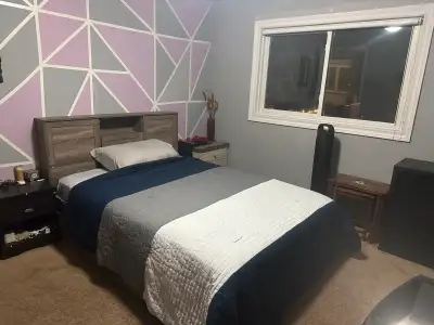 Three fully furnished  private Rooms for Rent