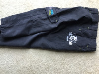 2T -  toddler’s/ boy’s - black soft warm with lining pants - $8