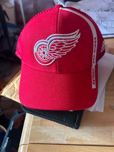 Detroit red wings hat, View more