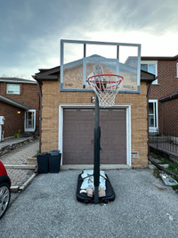 LifeTime portable basketball hoop