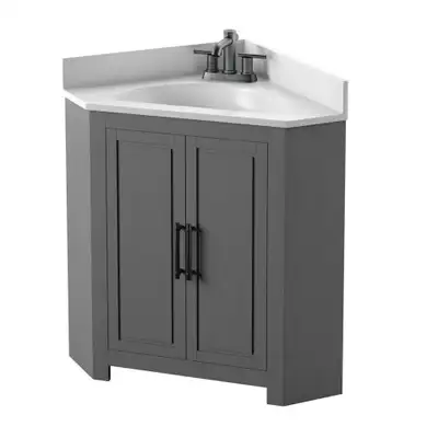 TWinStar Corner Vanity, View more