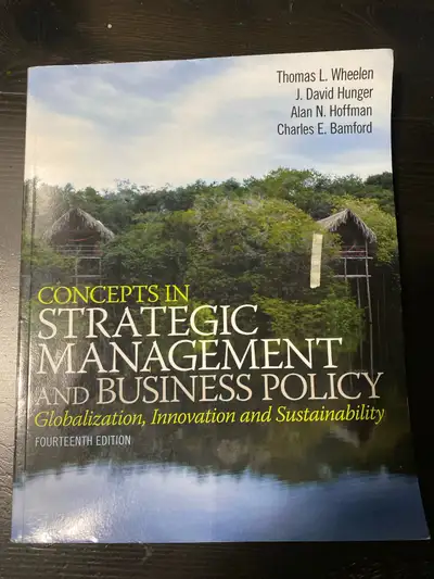 Strategic Management Textbook, View more