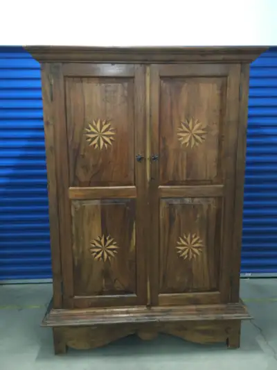 Wooden Entertainment Cabinet, View more