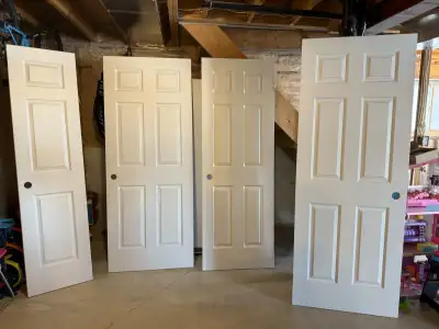 White interior doors, View more