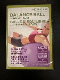 DVD Balle d'équilibre fitness pour perdre du poids